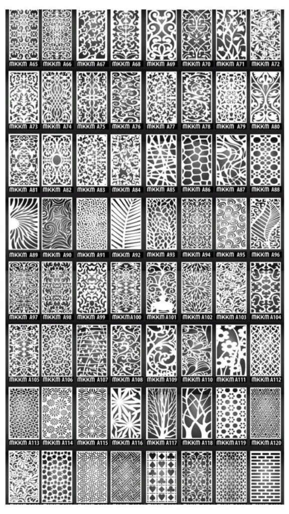 اشكال واجهات ليزر