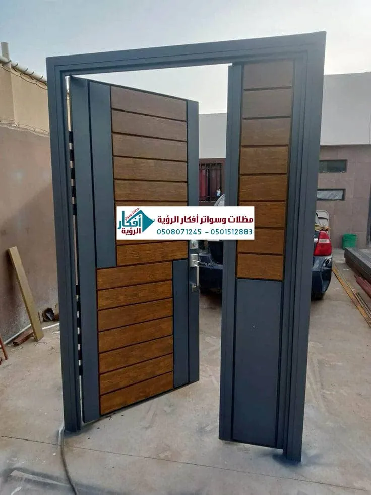 تركيب بديل الخشب على الابواب