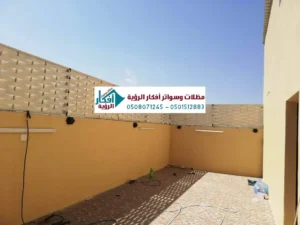 تركيب سواتر حديد مجدول