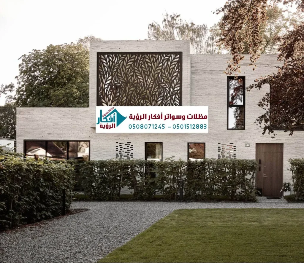 واجهات حديد مباني